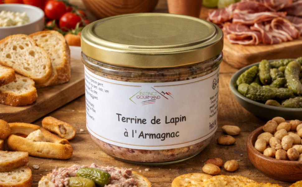 Terrine de lapin à l’armagnac